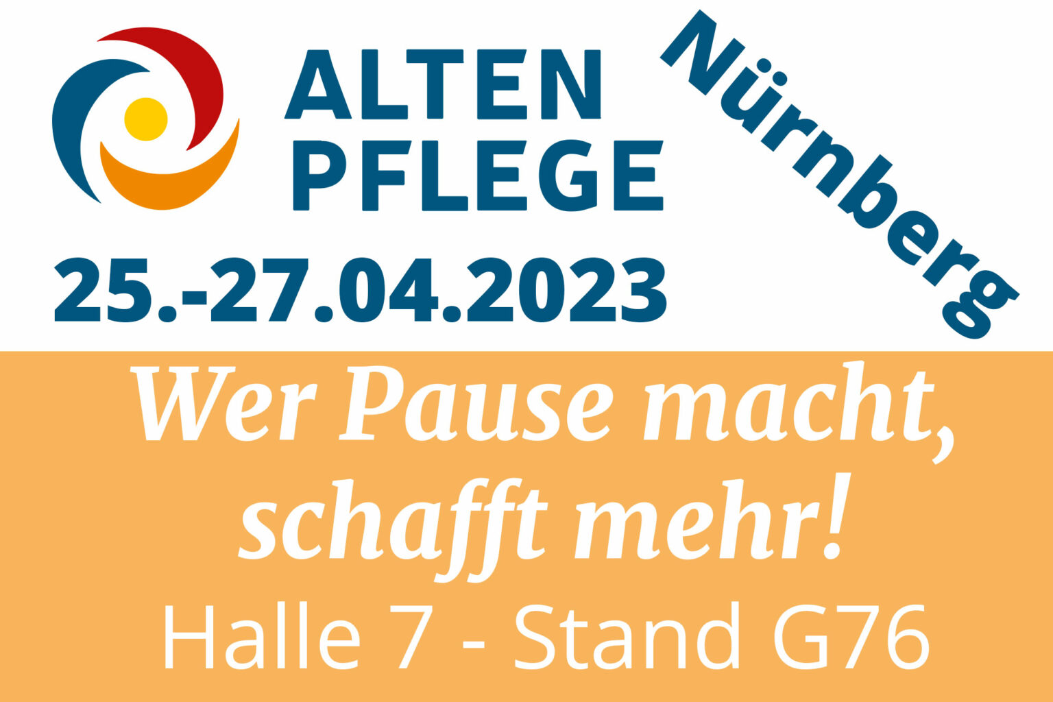 Altenpflegemesse 2023 - Wir Sind Altenpflege e.V.