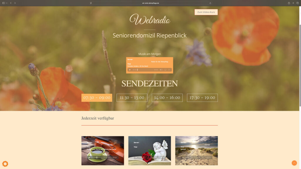 Radio-mit-Sendezeiten